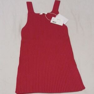 NWT Helmut Lang Fuschia Ribbed Tank Top XS But Fits Up To Size 8